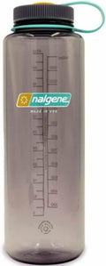 Nalgene Sustain Tritan BPA-Free Water  Made with Material Derived from 50% Plastic Waste (using ISCC certified mass balance), 48 OZ, Wide Mouth, Aubergine C148Y