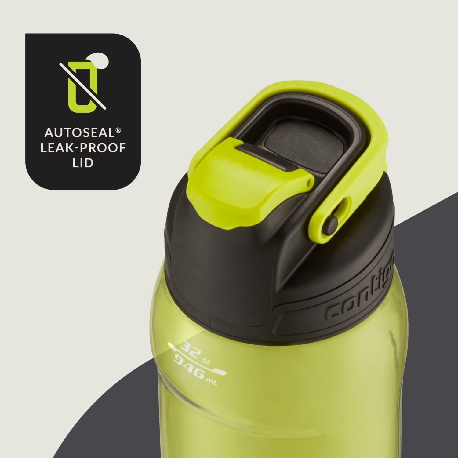 Contigo Fit Water Bottle with AUTOSEAL Lid, 32oz., Bolt C025W
