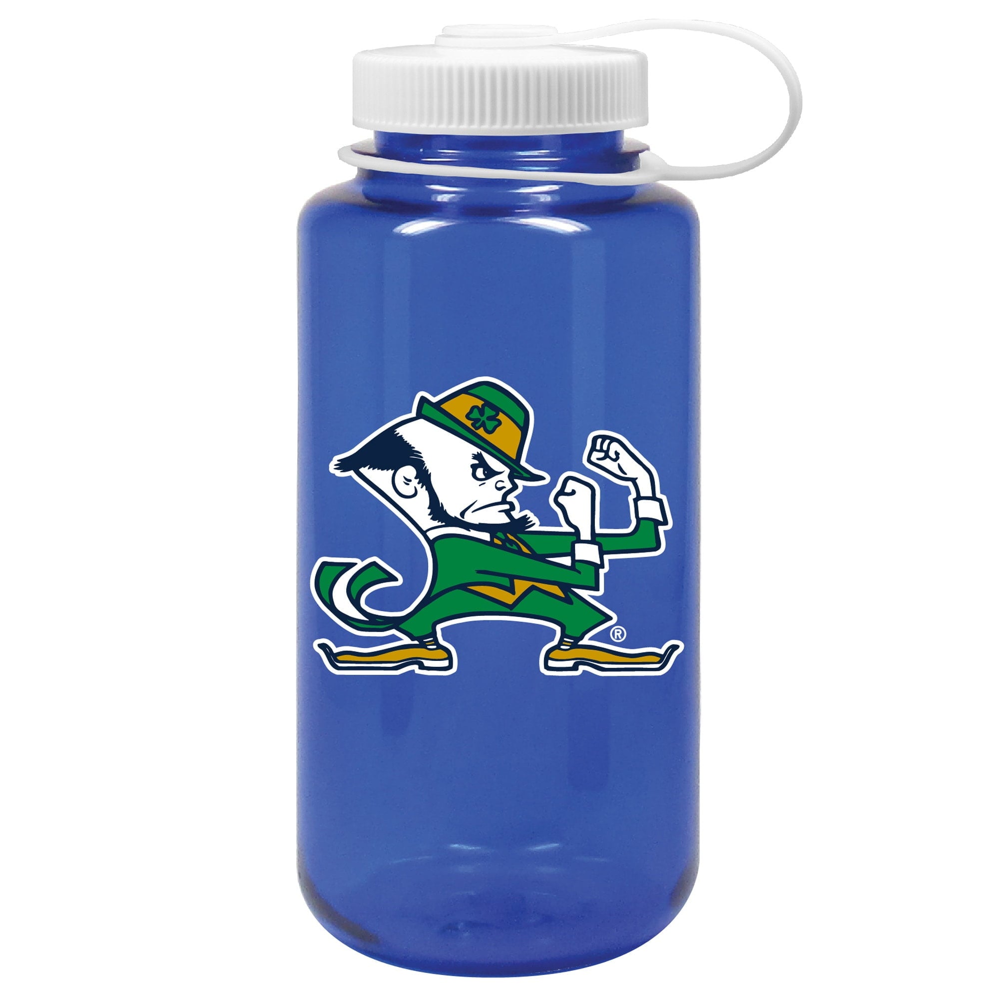 Navy Notre Dame Fighting Irish 32oz. Nalgene Sustainable Wide Mouth Water Bottle C176C