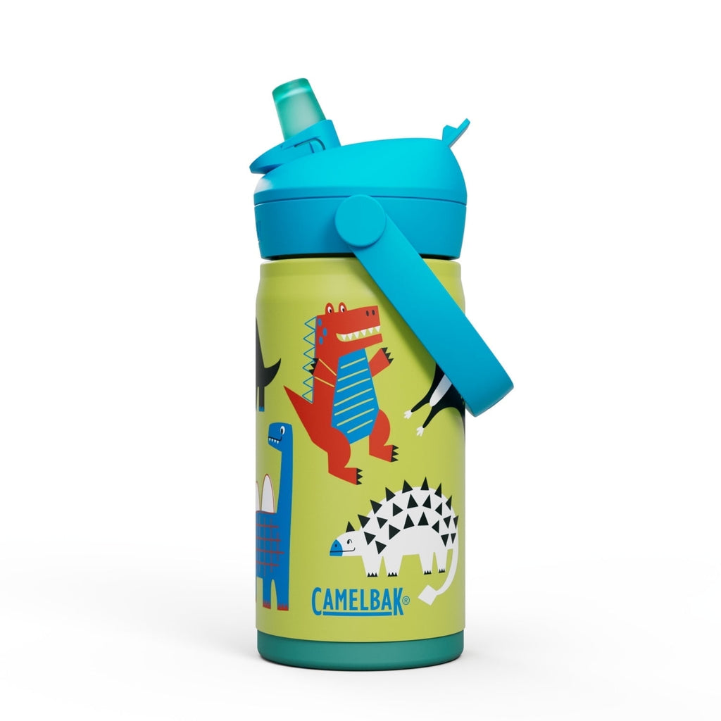 Camelbak Thrive™ Flip Straw Kids Stainless 12oz Water Bottle, Dino Jam C311F