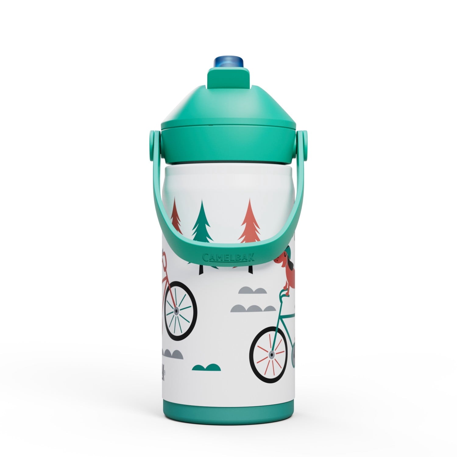 Camelbak Thrive™ Flip Straw Kids Stainless 12oz Water Bottle, Dino Jam C311F