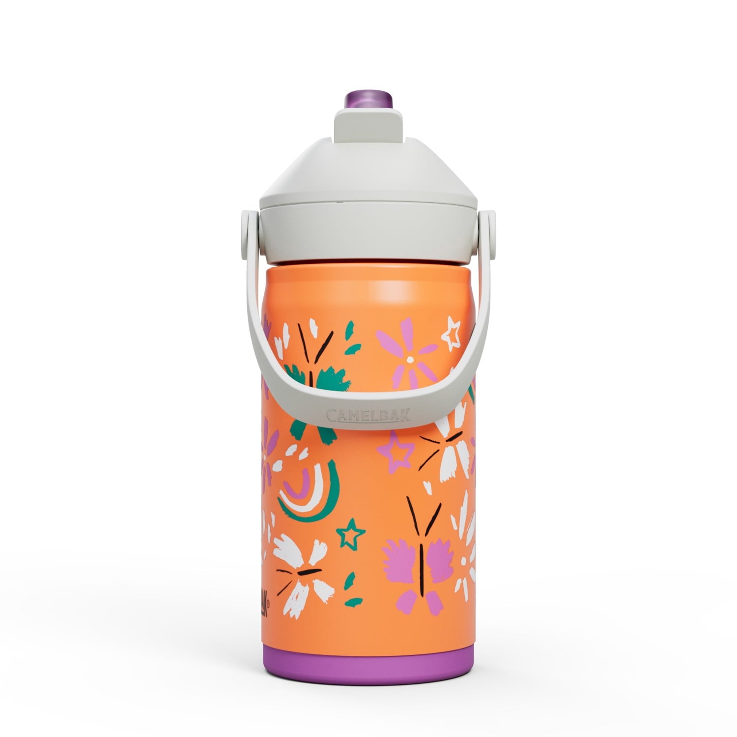 Camelbak Thrive™ Flip Straw Kids Stainless 12oz Water Bottle, Dino Jam C311F