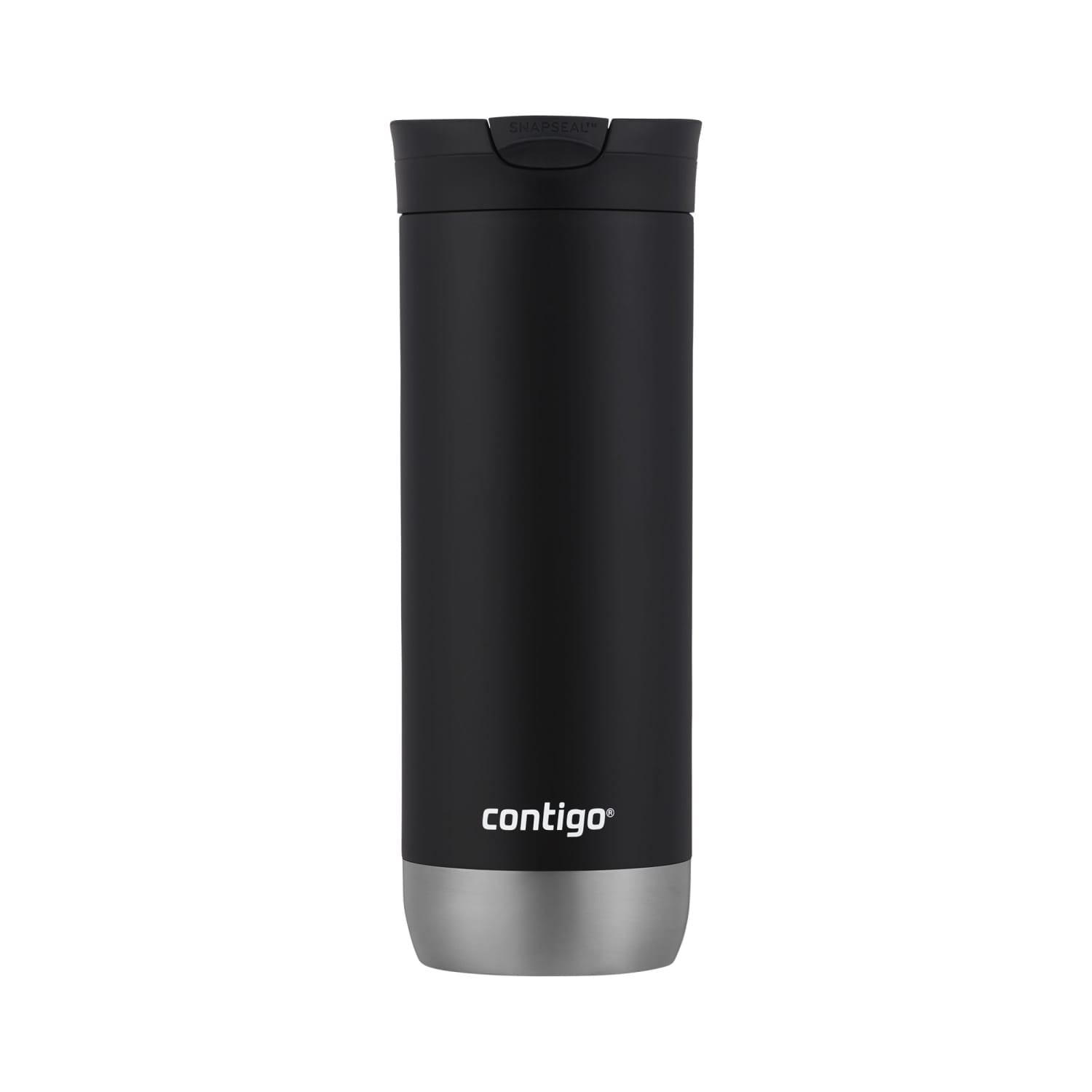 Contigo 16 oz. Huron 2.0 SnapSeal Stainless Steel Travel Mug - Licorice C001Z