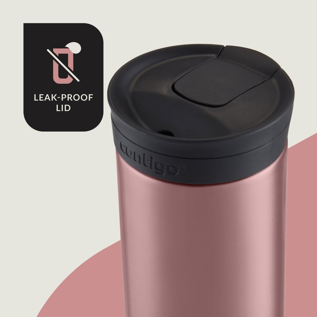 Contigo 16 oz. Huron 2.0 SnapSeal Stainless Steel Travel Mug - Licorice C001Z