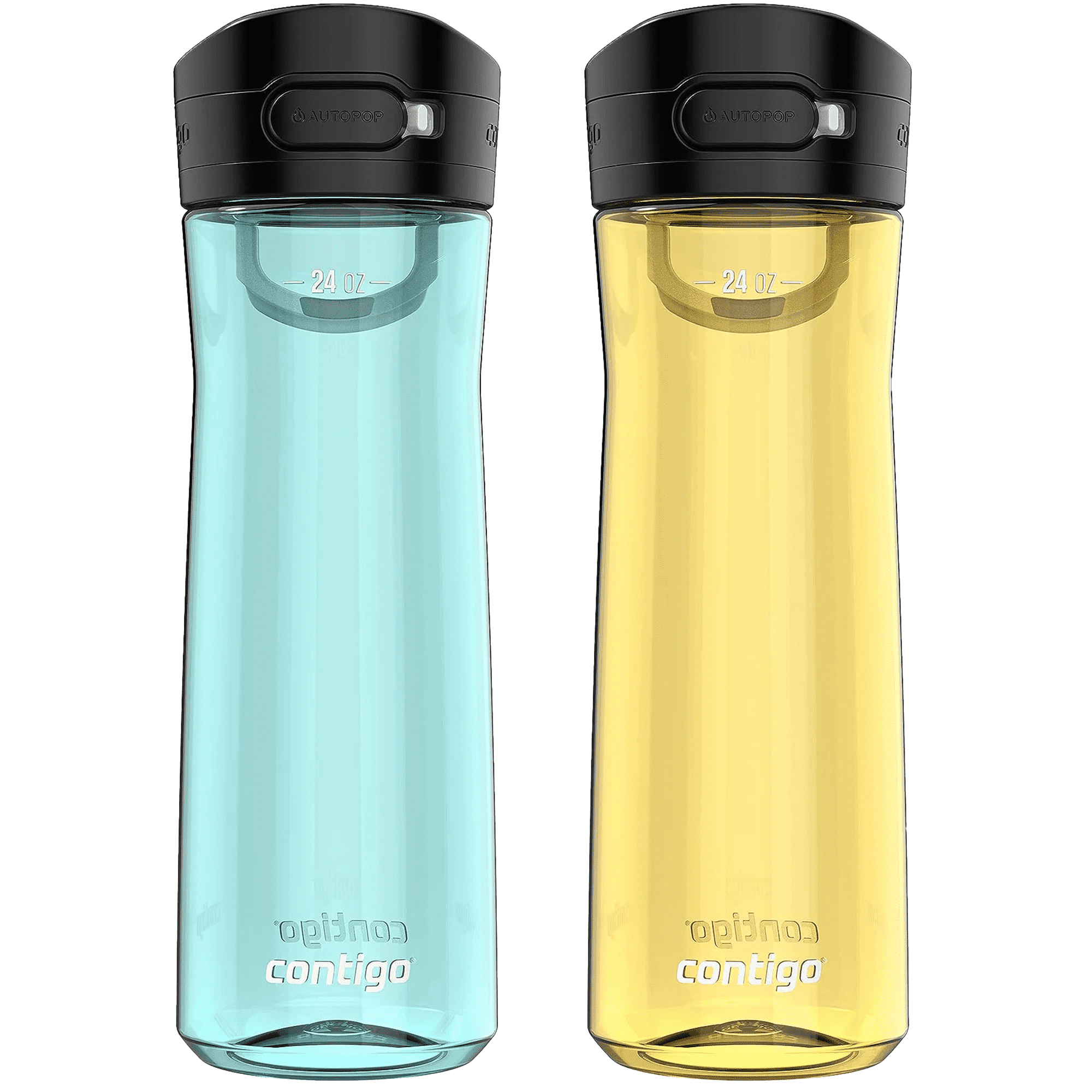 Contigo 24 oz. Jackson 2.0 Tritan Water Bottle 2-Pack - Jade Vine/Pineapple C034M