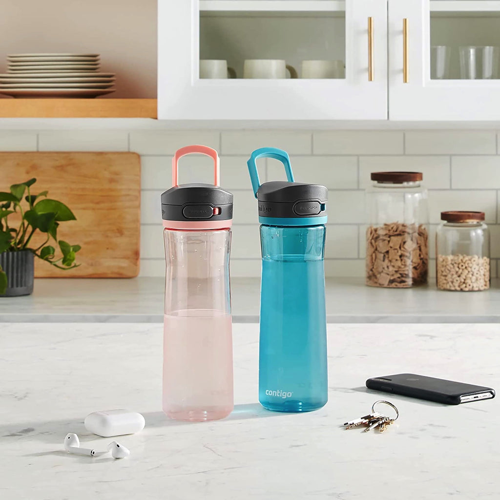 Contigo 24 oz. Jackson 2.0 Tritan Water Bottle 2-Pack - Jade Vine/Pineapple C034M