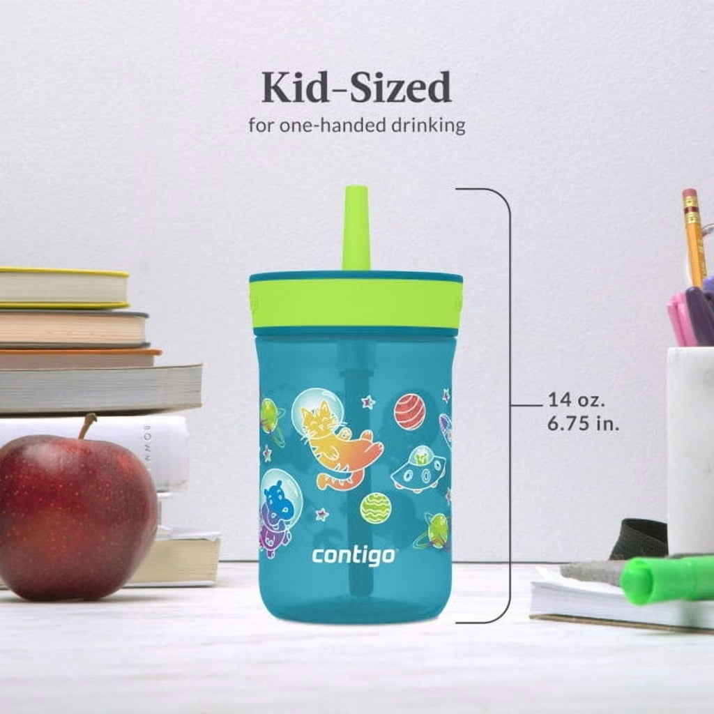 Contigo Kid's 14 oz. Leighton Tumbler 2-Pack - Dogs Doing Things/Spacecraft C110B