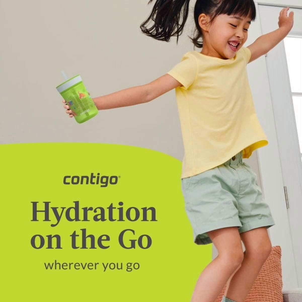 Contigo Kid's 14 oz. Leighton Tumbler 2-Pack - Dogs Doing Things/Spacecraft C110B