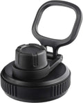 Hydraflow Wide Mouth Spout Twist Chug Nalgene Replacement Lid | Compatible with Nalgene 32 oz Wide Mouth Lid, Hydroflask &amp; Many  Top Water Bottle Brands Sizes 12 16 18 20 32 40 64 Oz C207N
