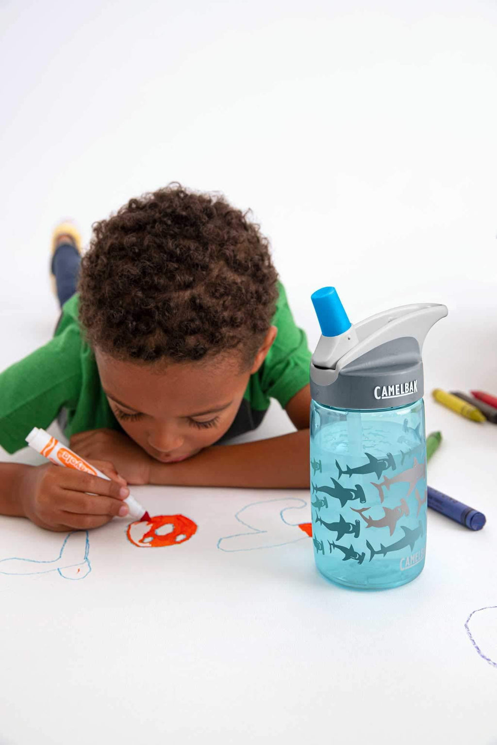 CamelBak Eddy Kids Water Bottle, Airplane Bandits.4 L C310T
