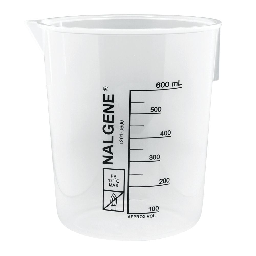 Nalgene Griffin Beaker, Low Form, Polypropylene, 600 Ml C188U