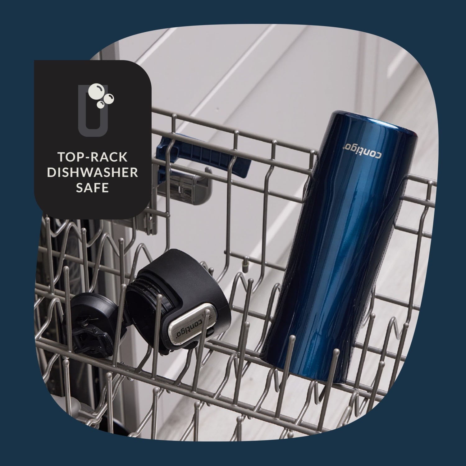 Contigo AUTOSEAL West Loop Vacuum-Insulated Stainless Steel Travel Mug with Easy-Clean Lid, 20 oz C006Z