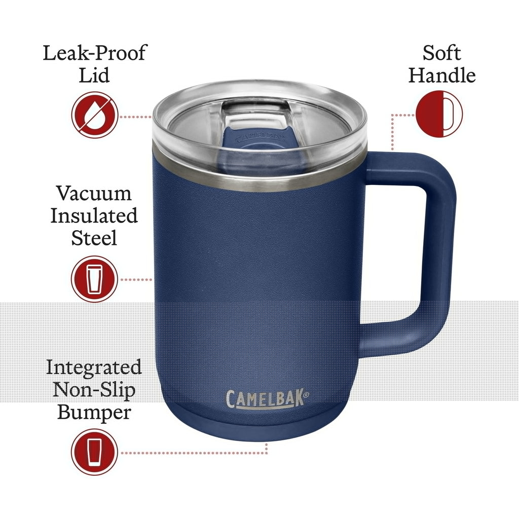 Camelbak Thrive Mug, 16oz Stainless, Navy C289F