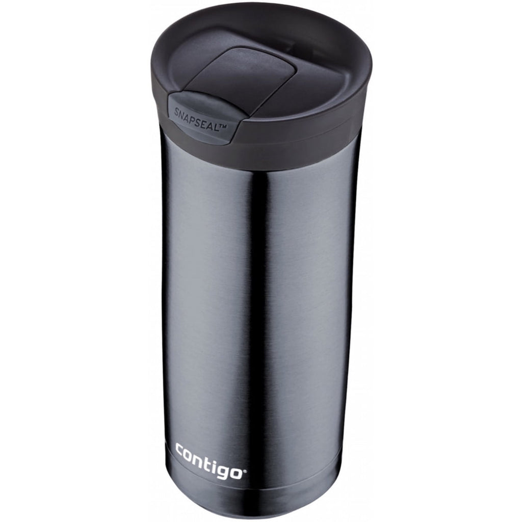 Contigo Byron Stainless Steel Travel Mug with SNAPSEAL Lid Purple Radiant Orchid, 16 fl oz. C079J