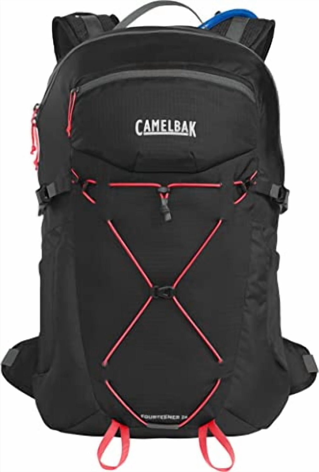 CAMELBAK WOMEN'S FOURTEENER 24 100OZ RESERVOIR HIKING - BLACK/FIERY CORAL C339E