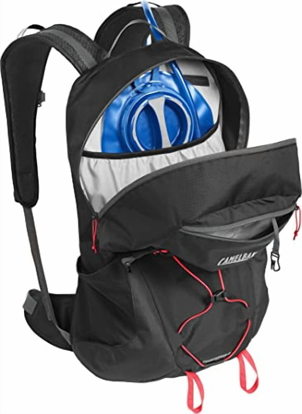 CAMELBAK WOMEN'S FOURTEENER 24 100OZ RESERVOIR HIKING - BLACK/FIERY CORAL C339E