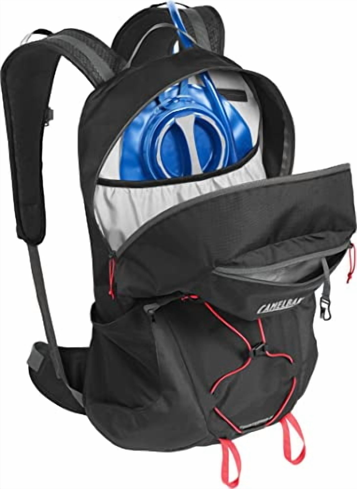CAMELBAK WOMEN'S FOURTEENER 24 100OZ RESERVOIR HIKING - BLACK/FIERY CORAL C339E