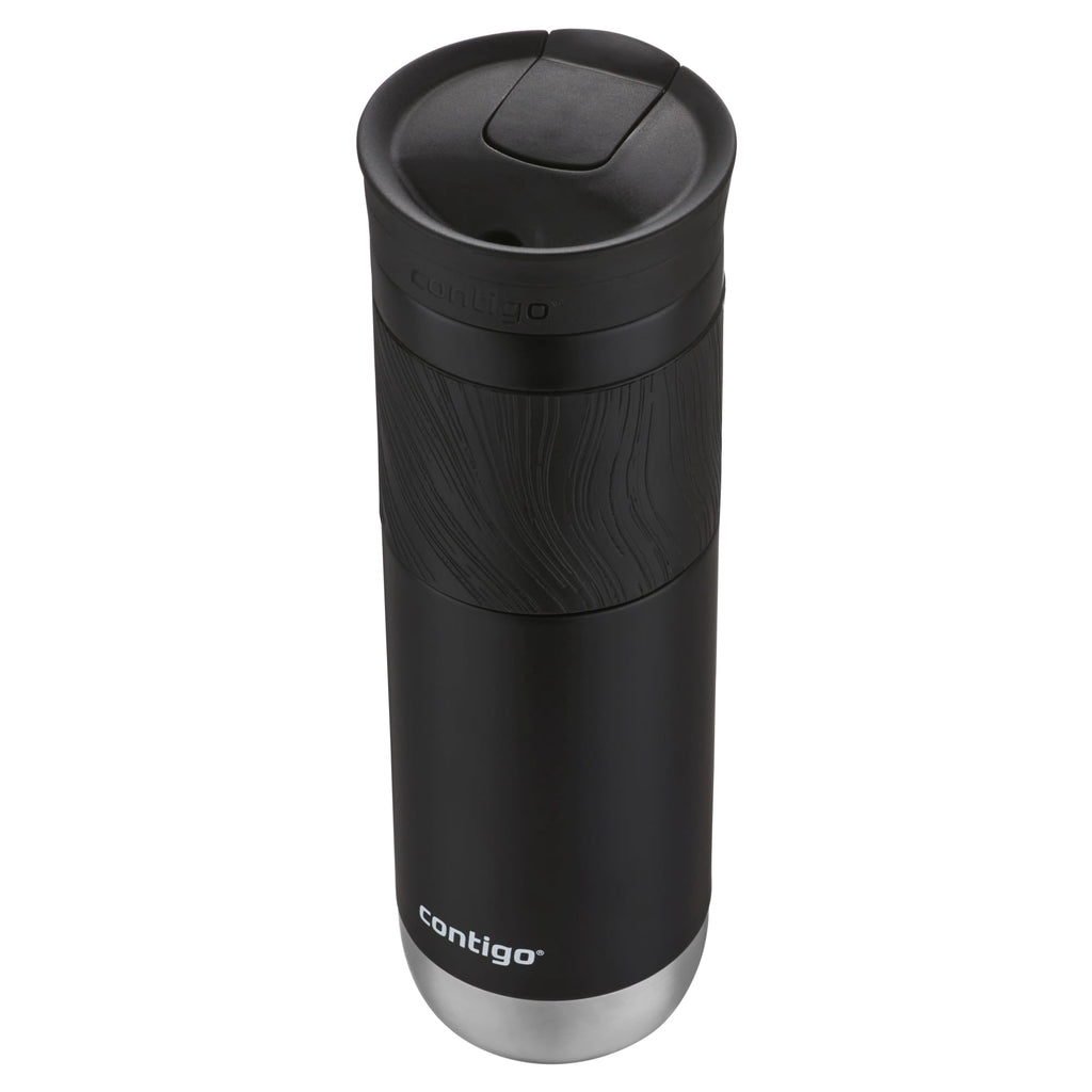 Contigo Byron 2.0 Stainless Steel Travel Mug with SNAPSEAL Lid and Grip in Black, 24 fl oz. C002L