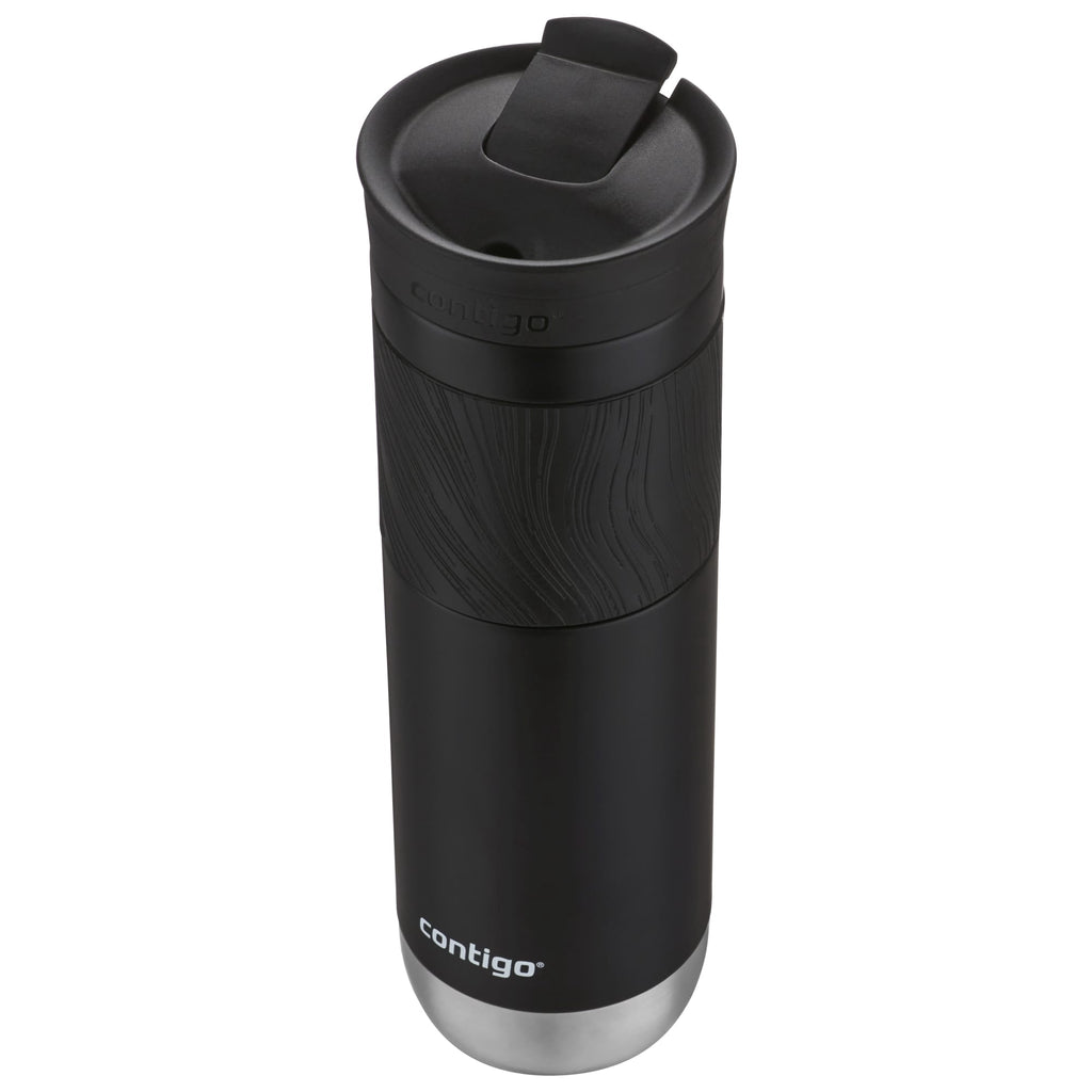 Contigo Byron 2.0 Stainless Steel Travel Mug with SNAPSEAL Lid and Grip in Black, 24 fl oz. C002L