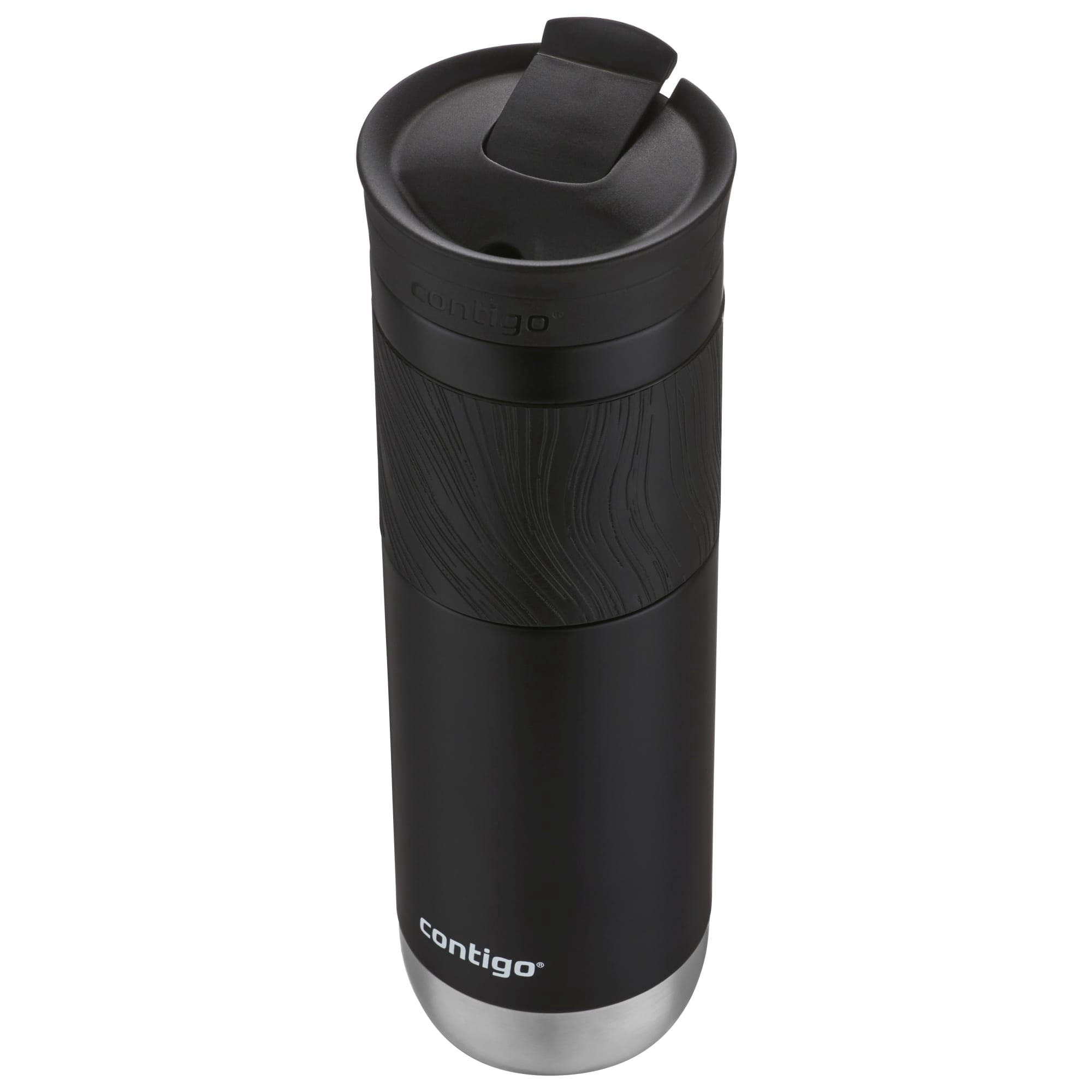 Contigo Byron 2.0 Stainless Steel Travel Mug with SNAPSEAL Lid and Grip in Black, 24 fl oz. C002L