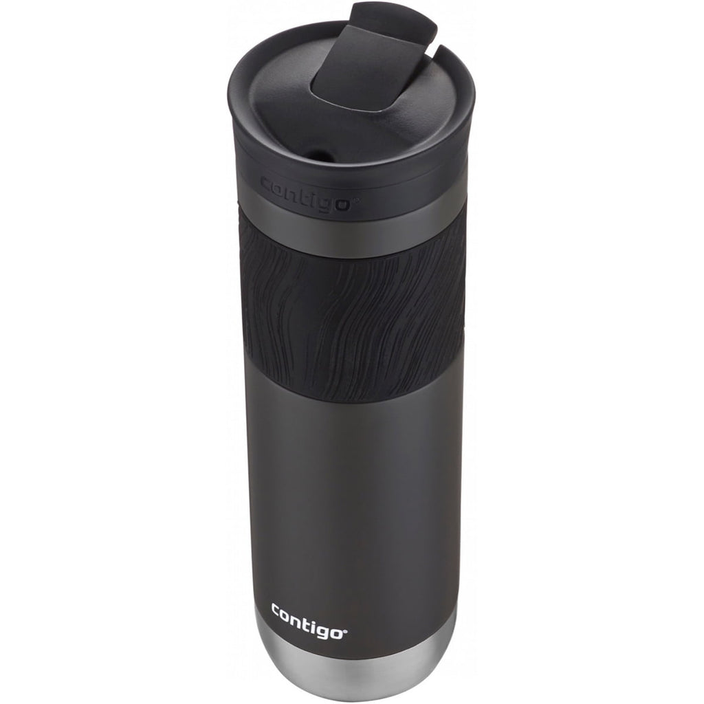Contigo Byron 2.0 Stainless Steel Travel Mug with SNAPSEAL Lid and Grip in Black, 24 fl oz. C002L