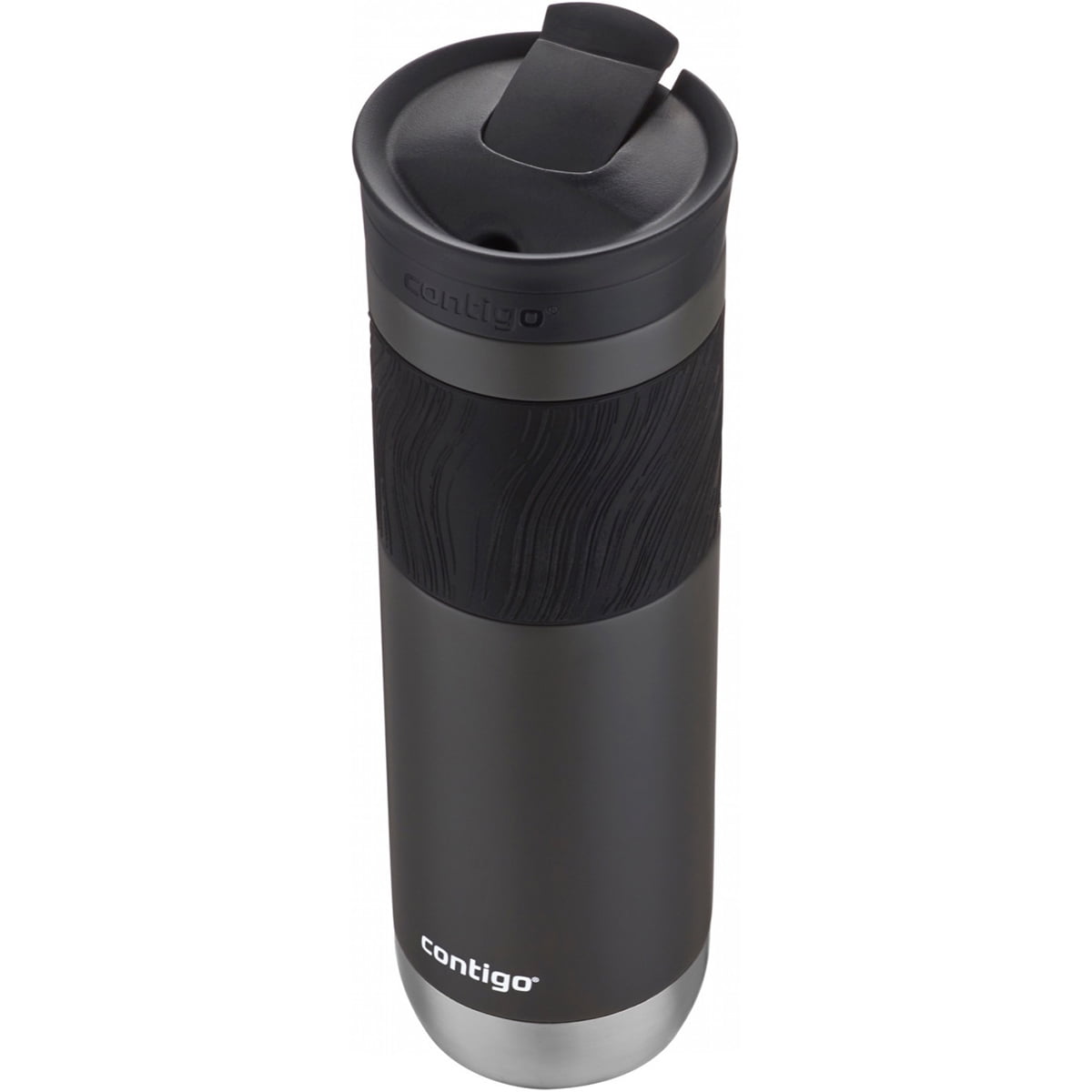 Contigo Byron 2.0 Stainless Steel Travel Mug with SNAPSEAL Lid and Grip in Black, 24 fl oz. C002L
