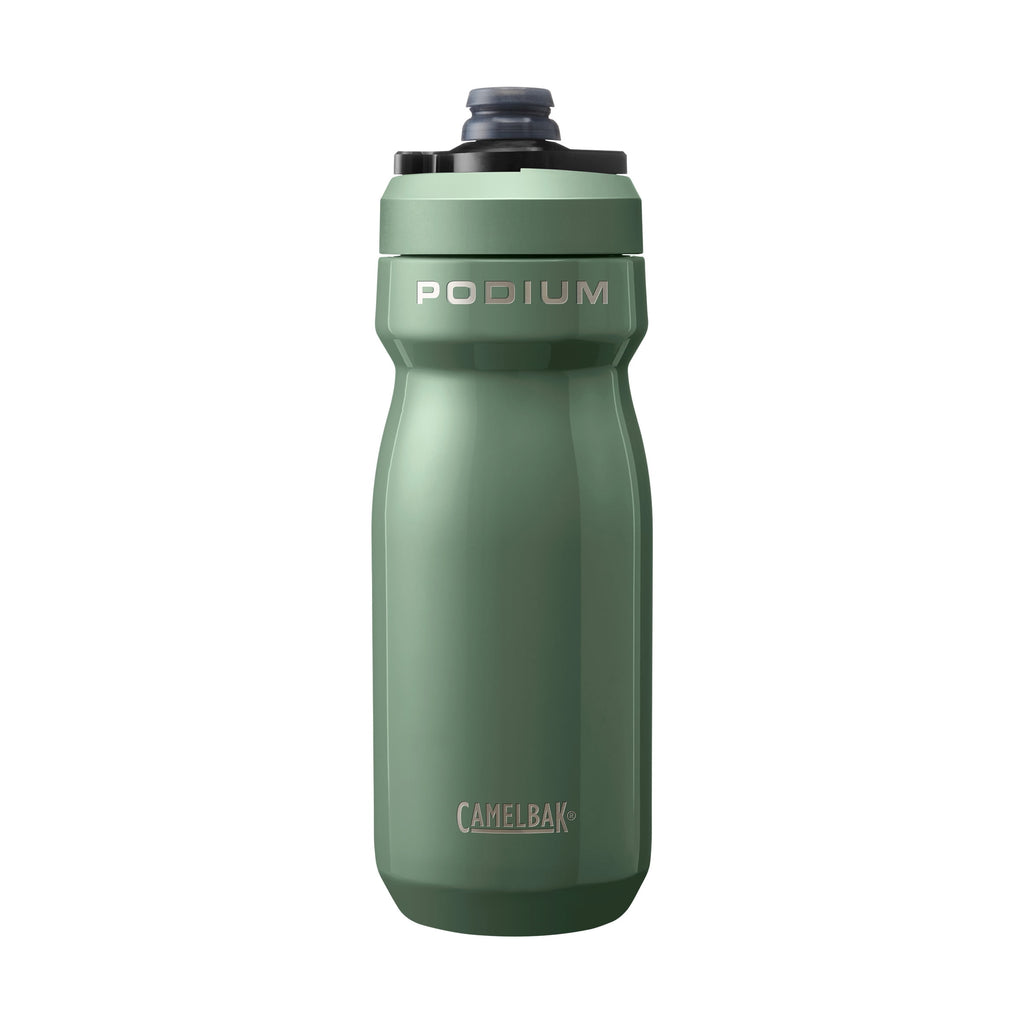 CamelBak Podium 18oz Insulated Stainless Steel Bike Water Bottle, Moss C294U