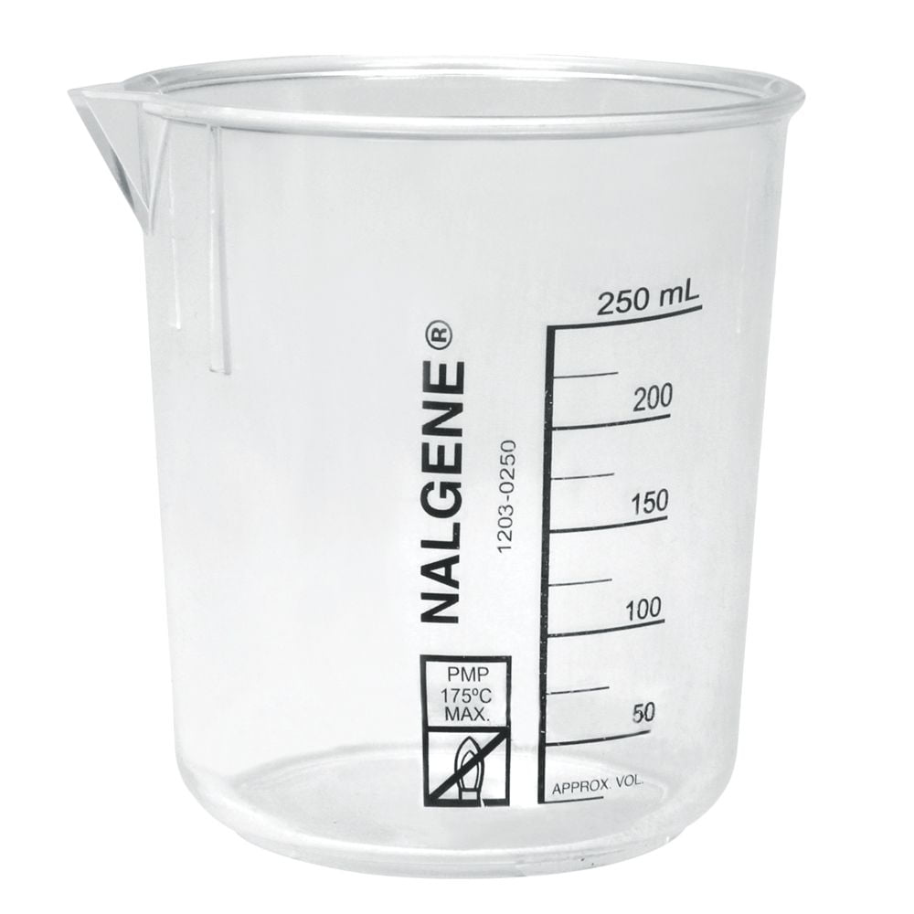 Nalgene Griffin Beaker, Low Form, Polymethylpentene, 250 Ml C197L