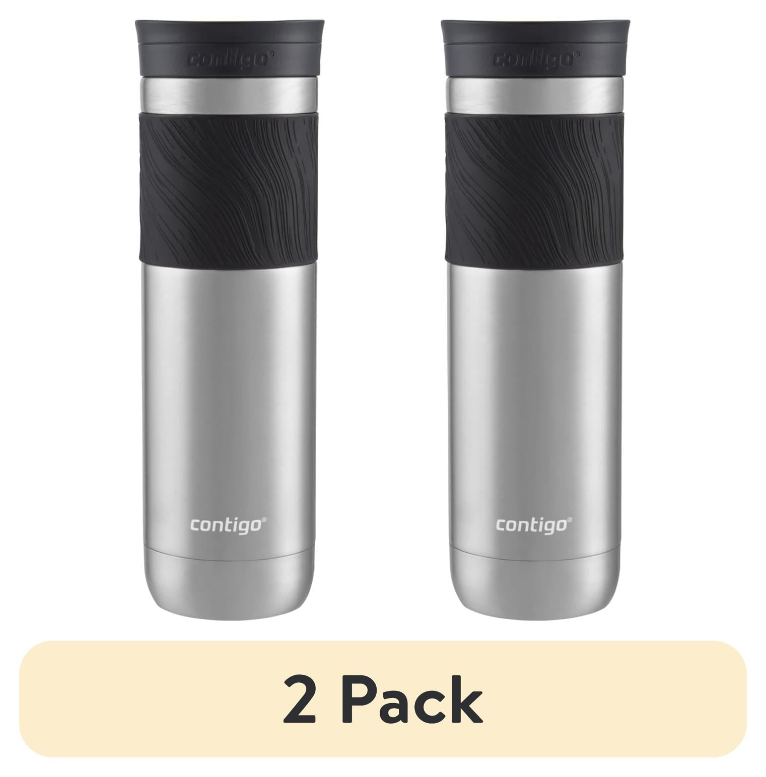 Contigo Byron 2.0 Stainless Steel Travel Mug with SNAPSEAL Lid and Grip in Black, 24 fl oz. C002L