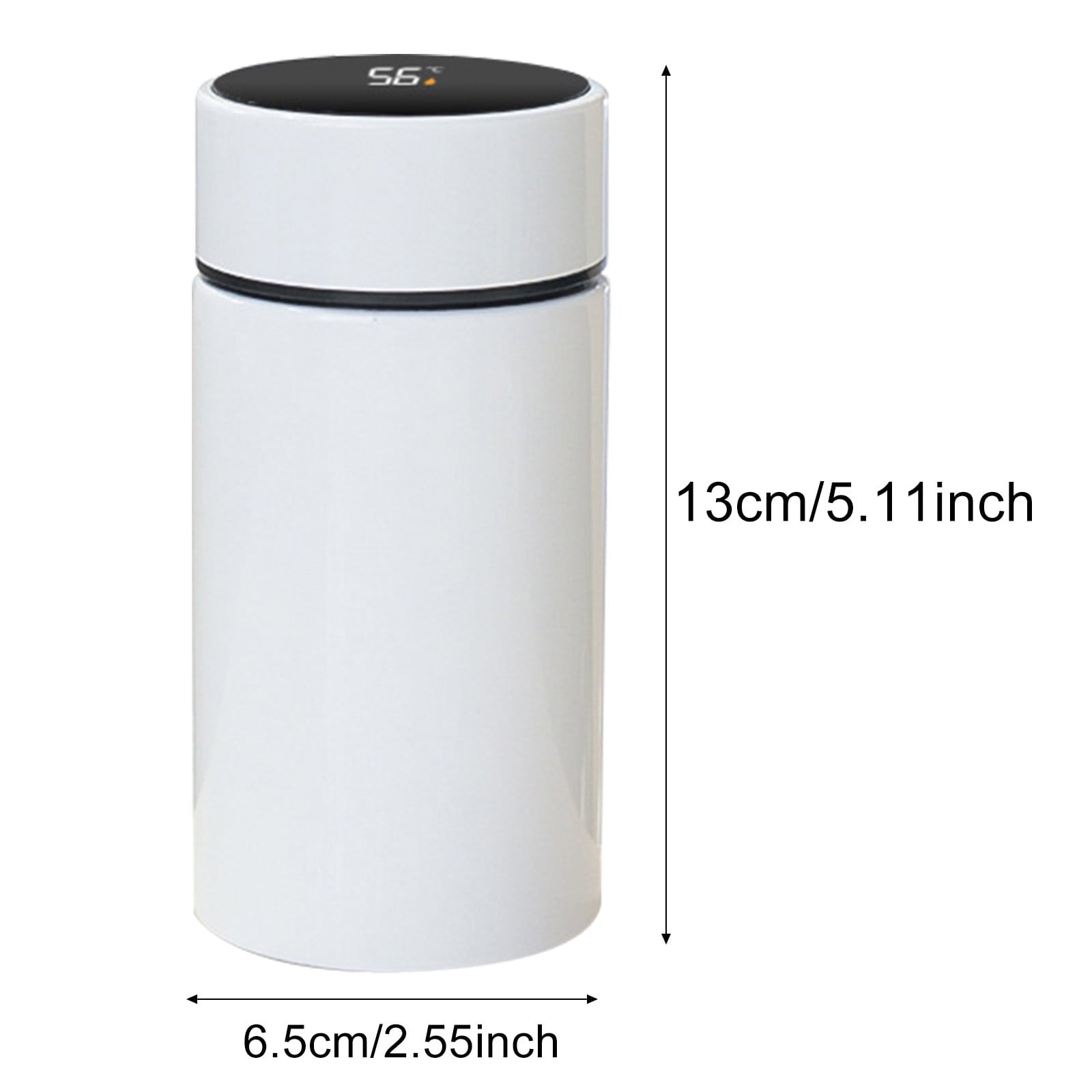 Stainless Steel Insulation Cup Cute Mini Portable Children Student Water Bottle Coffee Travel Mug LED Temperature Display Double Walled Vacuum Long Lasting Insulation C054Q