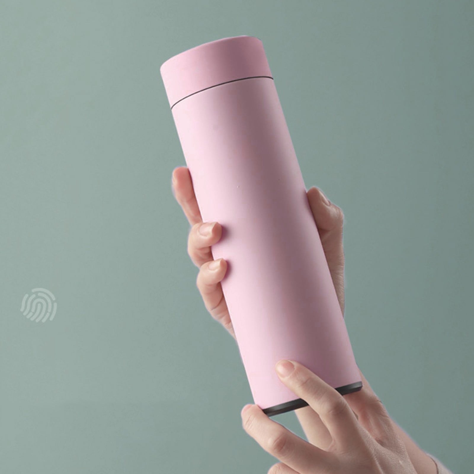 Stainless Steel Insulation Cup Cute Mini Portable Children Student Water Bottle Coffee Travel Mug LED Temperature Display Double Walled Vacuum Long Lasting Insulation C054Q