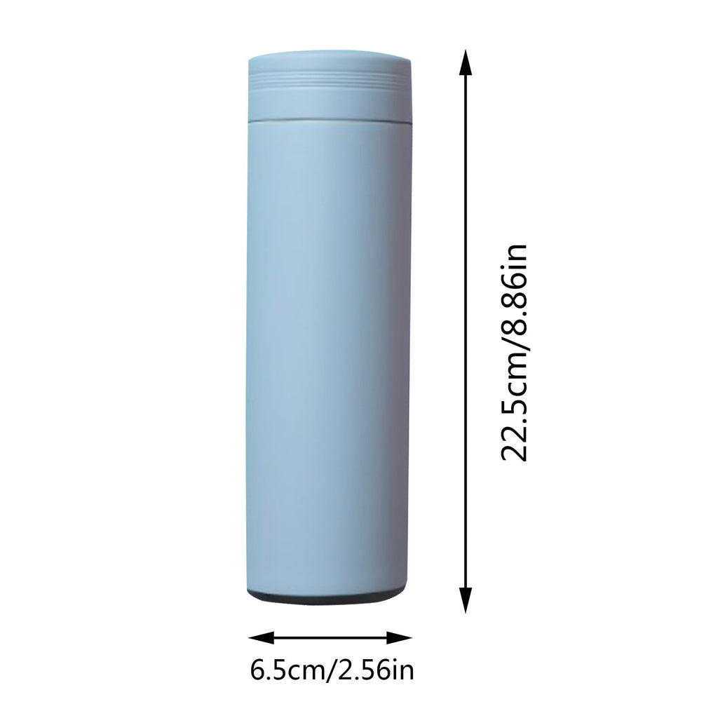 Stainless Steel Insulation Cup Cute Mini Portable Children Student Water Bottle Coffee Travel Mug LED Temperature Display Double Walled Vacuum Long Lasting Insulation C054Q