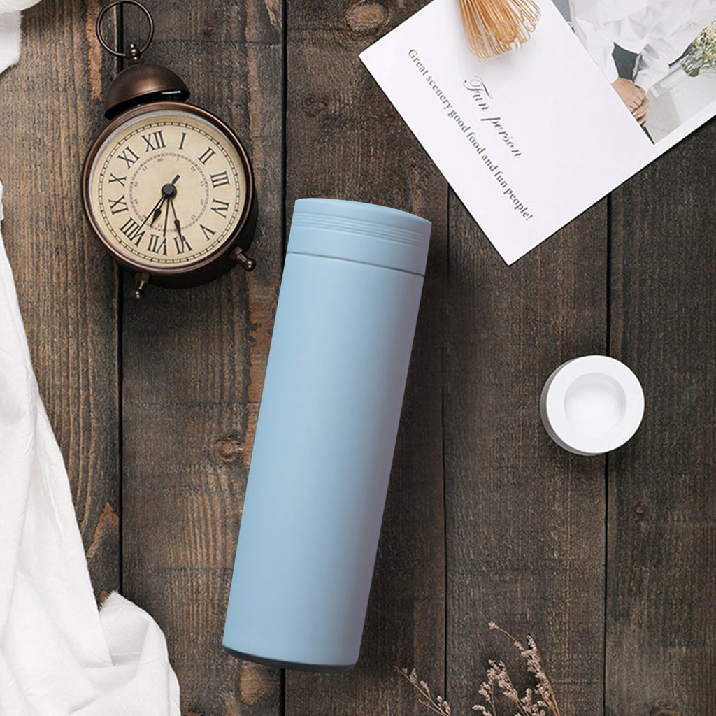 Stainless Steel Insulation Cup Cute Mini Portable Children Student Water Bottle Coffee Travel Mug LED Temperature Display Double Walled Vacuum Long Lasting Insulation C054Q