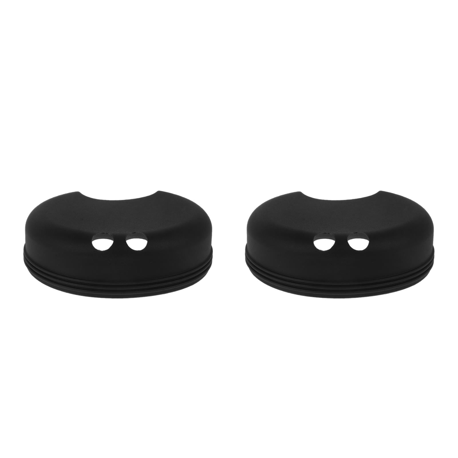 Masteelf 2pcs Splash Guarding Lid For Wide Mouth Bottle  Water Cup Anti-spill Intended Accessory Water Cup Lid Spill-proof Cap For Water Cup Compatible For Nalgene Easy Sipper C229H