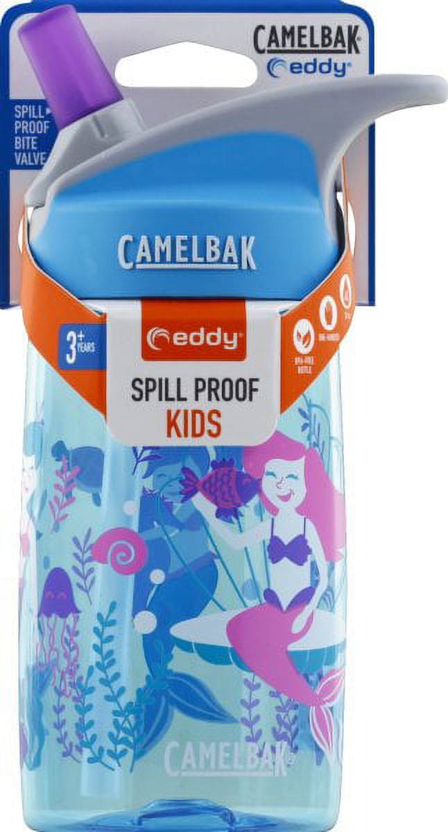 camelbak eddy kids water bottle, magical mermaids, .4 l C336J