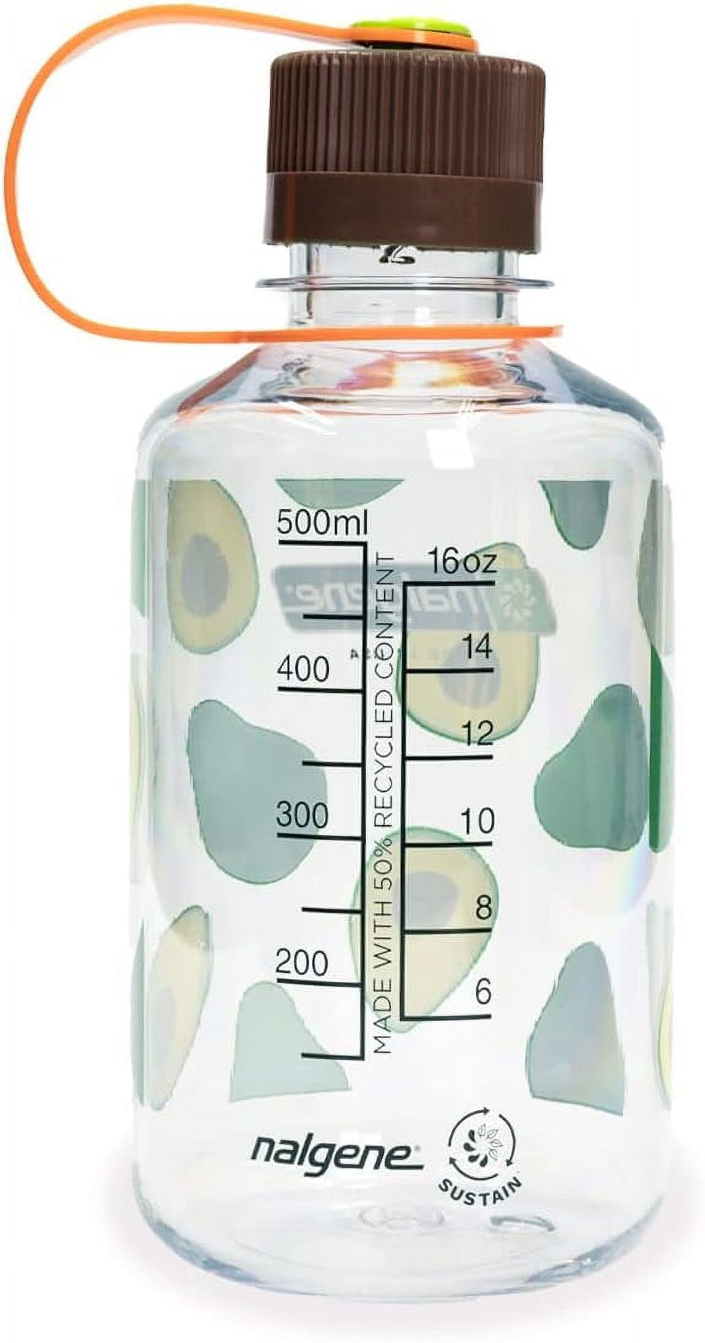 Nalgene Sustain 16 oz. Narrow Mouth Water Bottle - Cornflower Blue C141W
