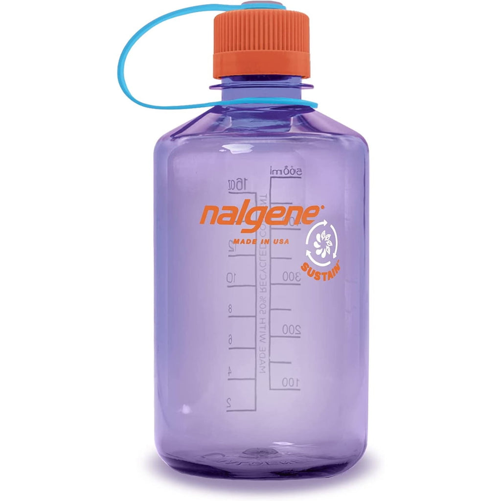 Nalgene Sustain 16 oz. Narrow Mouth Water Bottle - Cornflower Blue C141W