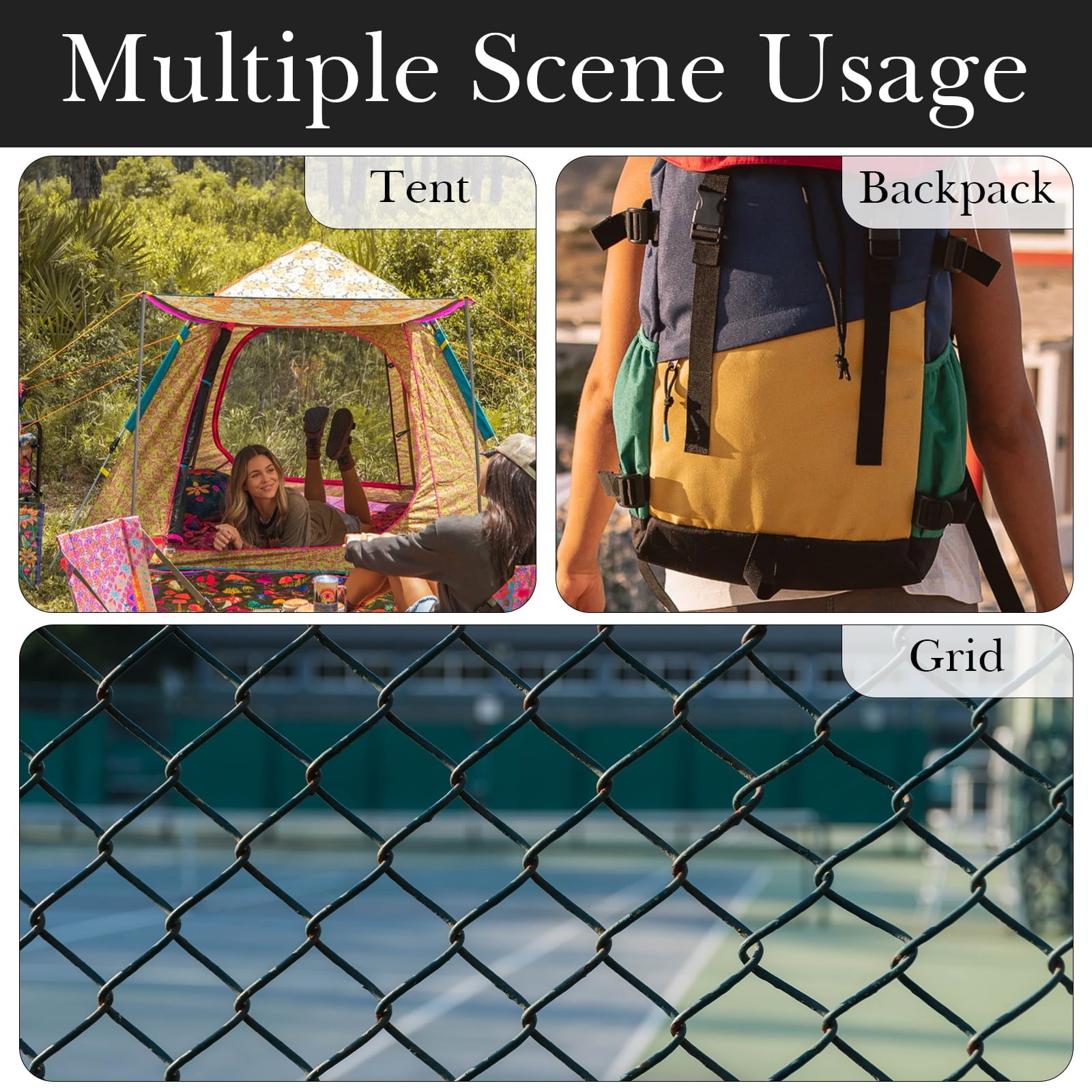 Linkidea 2 Pack Fence Hooks for Sport Water Bottle, Compatible with CamelBak Chute Mag Steel/Tritan 20/24/25/32/40/50oz, S Shaped Hook Hanger Magnetic Buckle for Outdoor Sports Camping C380G