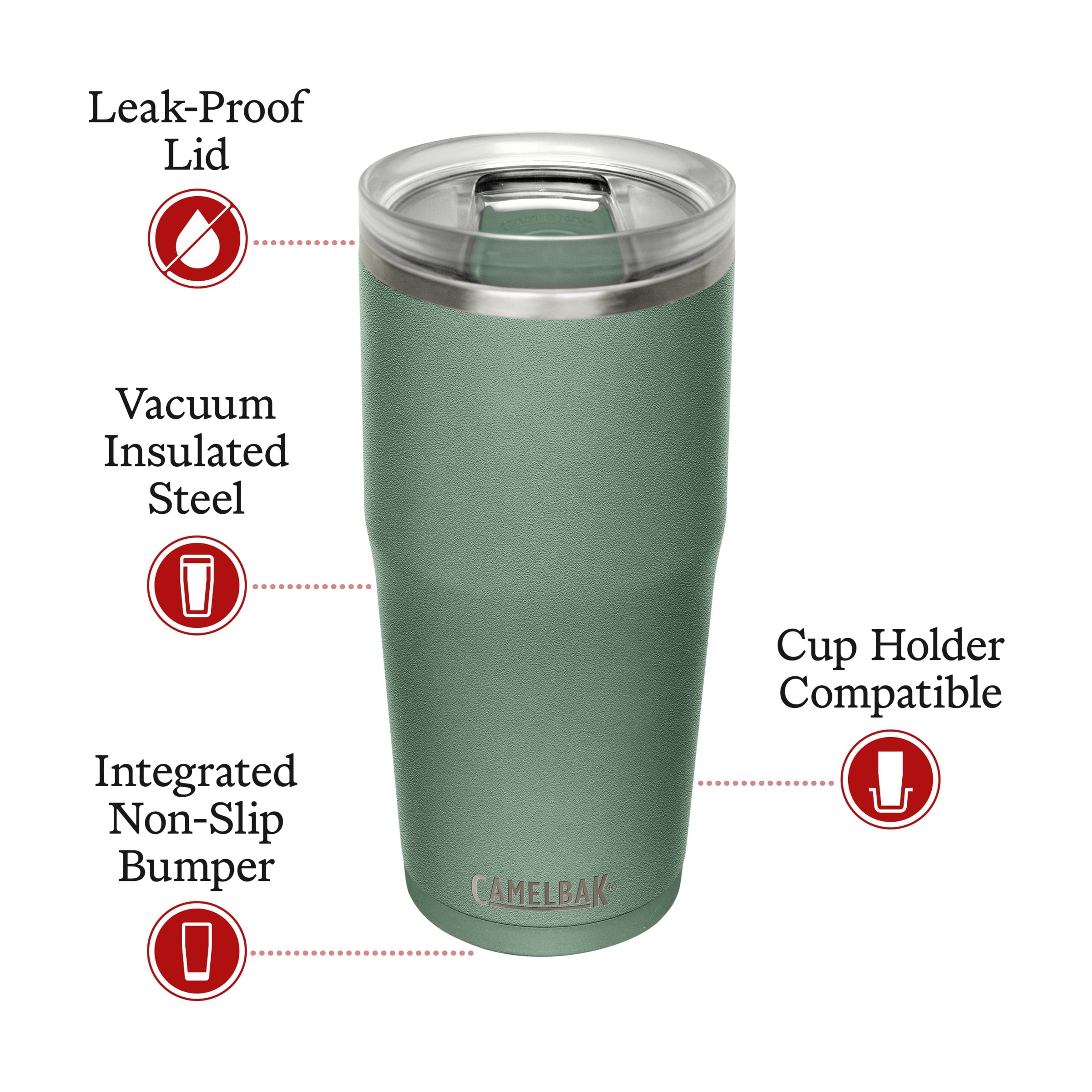 CamelBak Thrive™ Insulated Stainless Steel Tumbler, 20 oz, Navy C276Z