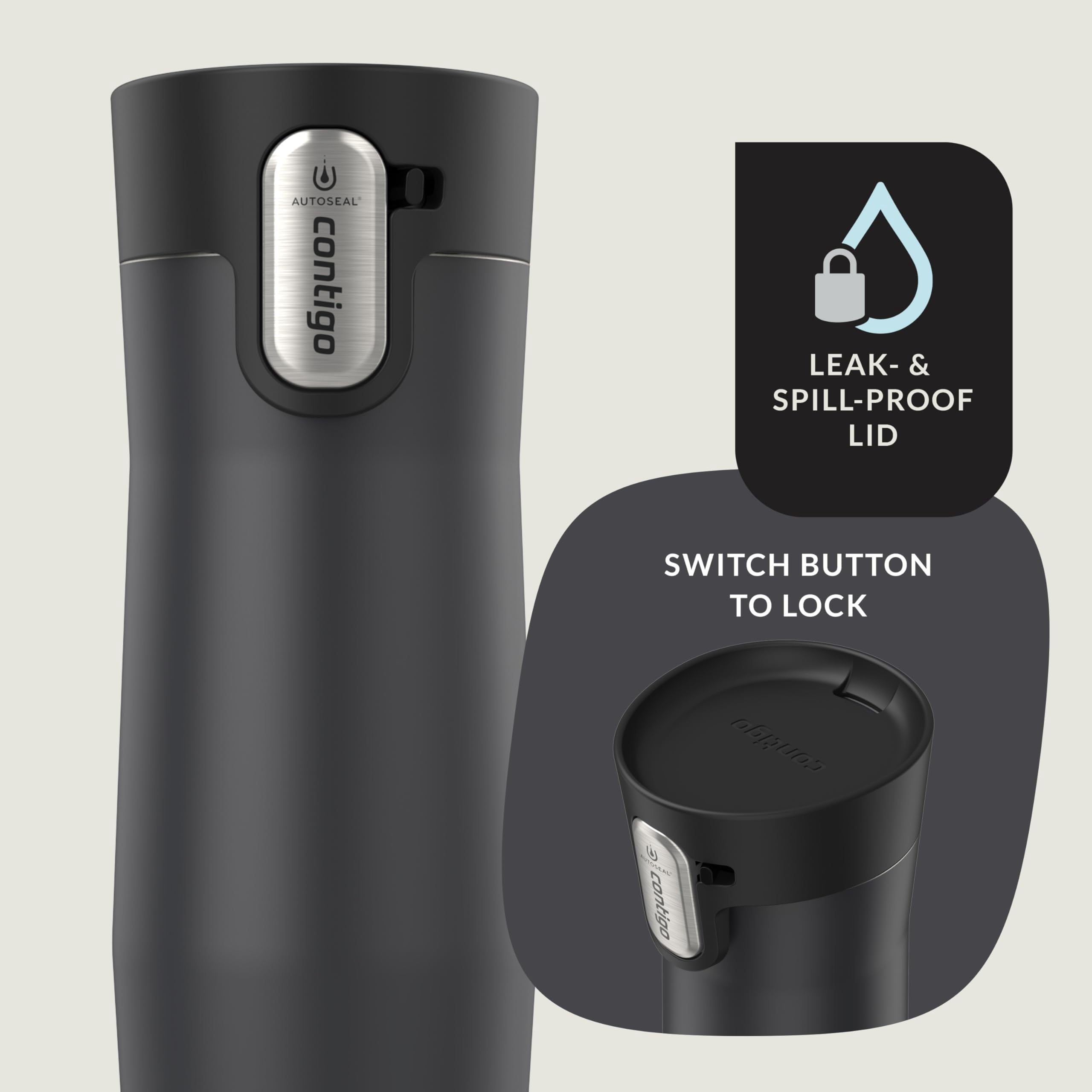 Autoseal West Loop Vacuum-insulated Stainless Steel Travel Mug With Easy-clean Lid 20 Oz Sake C104Q