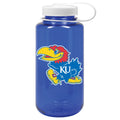 Royal Kansas Jayhawks 32oz. Nalgene Sustainable Wide Mouth Water Bottle C172U