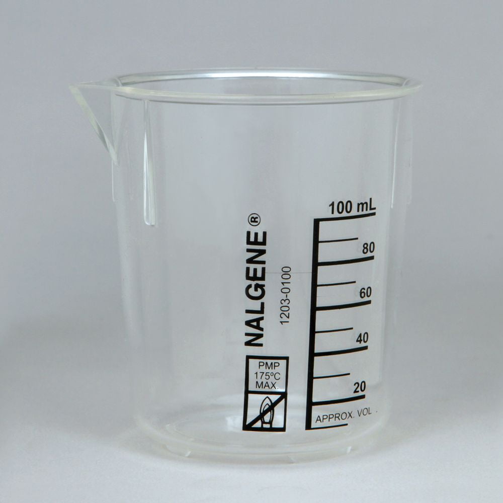 Nalgene Griffin Beaker, Low Form, Polymethylpentene, 100 Ml C200E