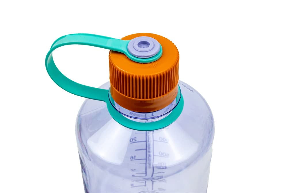 Nalgene Sustain Tritan BPA-Free Water Bottle Made with Material Derived from 50% Plastic Waste, 32 OZ, Narrow Mouth, Amethyst C30 C155J