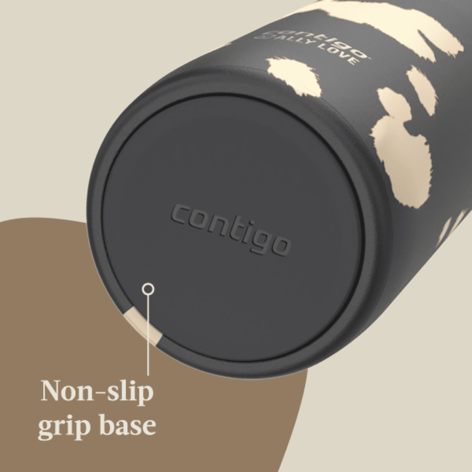 Contigo x Ally Love Streeterville 2.0 Stainless Steel Tumbler with Straw, 24 oz, Stellar Jay C112S