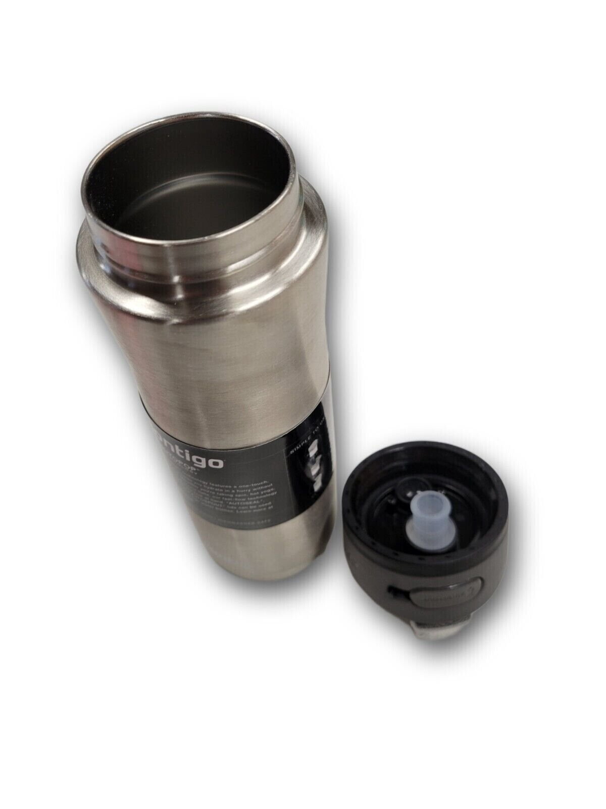 Contigo 20 oz. Jackson Chill 2.0 Water Bottle - Stainless Steel w/Licorice C059T