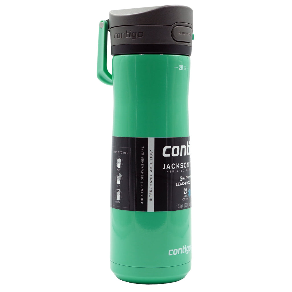 Contigo 20 oz. Jackson Chill 2.0 Water Bottle - Stainless Steel w/Licorice C059T