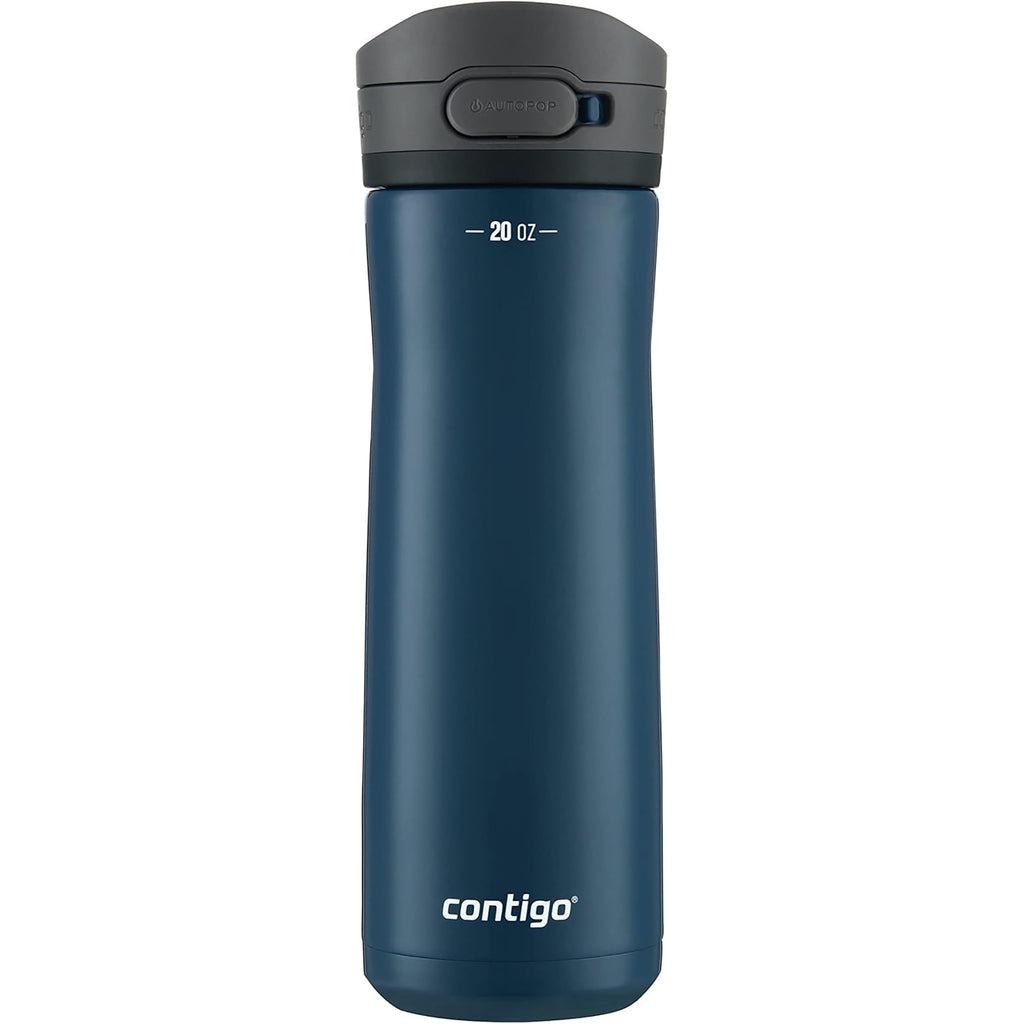 Contigo 20 oz. Jackson Chill 2.0 Water Bottle - Stainless Steel w/Licorice C059T