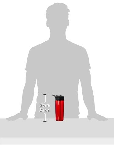 Camelbak Eddy+ Running Fitness Sports Gym Training Drinks Bottle 750ml - Clear C301C