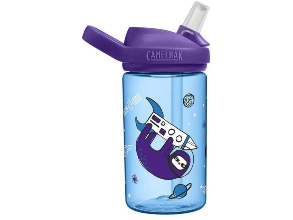 Camelbak Eddy+ Kids 14oz Water Bottle with Flip Straw, Sloths in Space C334U