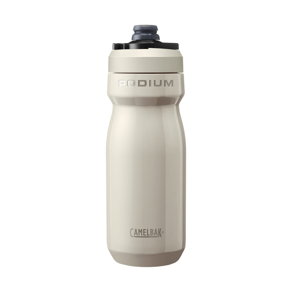 CamelBak Podium 18oz Insulated Stainless Steel Bike Water Bottle, Stone C372T
